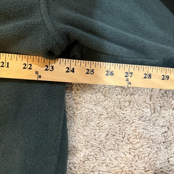 Helly Hansen Jacket Mens XL Green Fleece Full Zip Utility Pockets Boise Logo - Picture 10 of 12